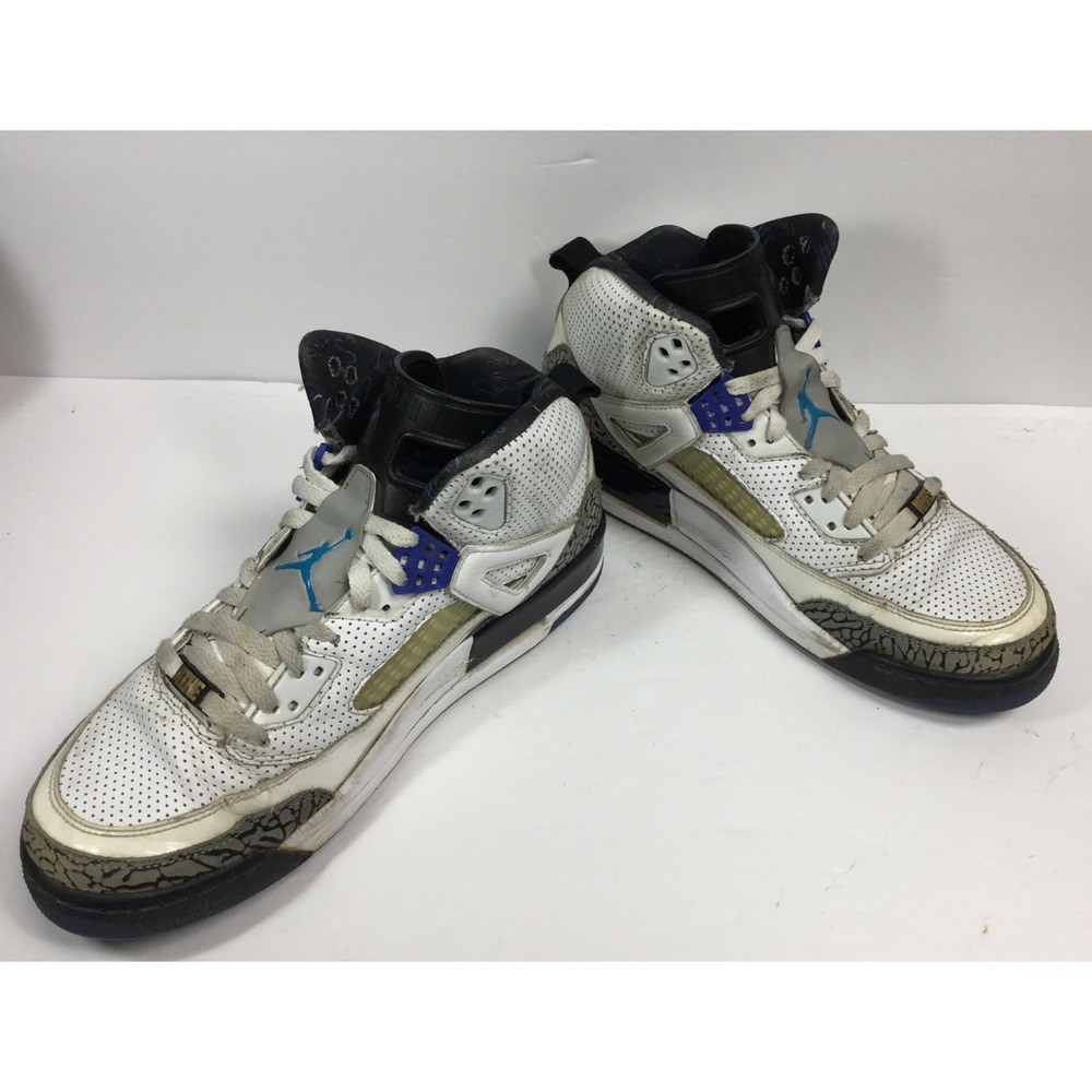 Nike Air Jordan #23 Spizike 2009 Mens White/Purple Shoes 315371-102 Size 10.5